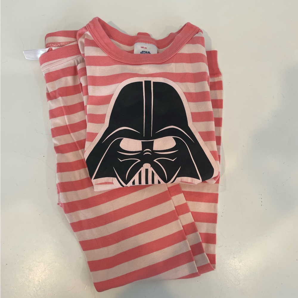 Hanna Andersson Darth Vader Long Johns, size 140
